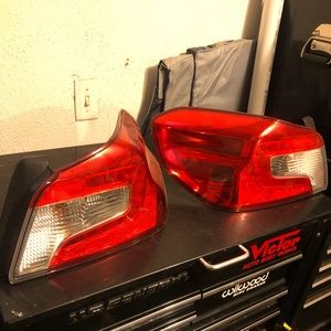 Stock 2015 Subaru WRX Taillights